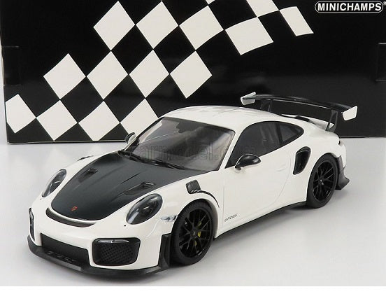 Porsche 911 GT2 RS 2018 alb  1/504 pcs - 1/18 Minichamps