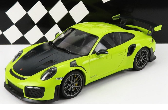 Porsche 911 GT2 RS 2018 light green 1/504 pcs - 1/18 Minichamps