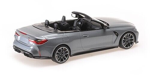 BMW M4 Cabrio 2021 gri 1/402pcs - 1/18 Minichamps