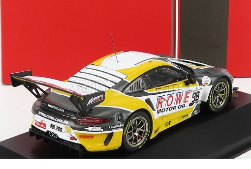 Porsche 911 GT3 R #98 24H Spa 2019 R.Dumas - M.Jaminet - S.Muller cu vitrina plexiglass - 1/43 Ixo Models
