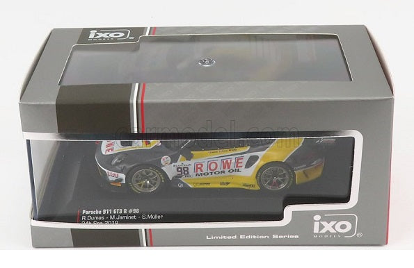 Porsche 911 GT3 R #98 24H Spa 2019 R.Dumas - M.Jaminet - S.Muller cu vitrina plexiglass - 1/43 Ixo Models