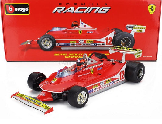 Ferrari 312T4 G.Villeneuve 1979 GP South Africa Winner - 1/18 Bburago