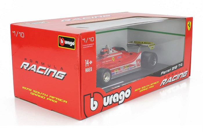 Ferrari 312T4 G.Villeneuve 1979 GP South Africa Winner - 1/18 Bburago