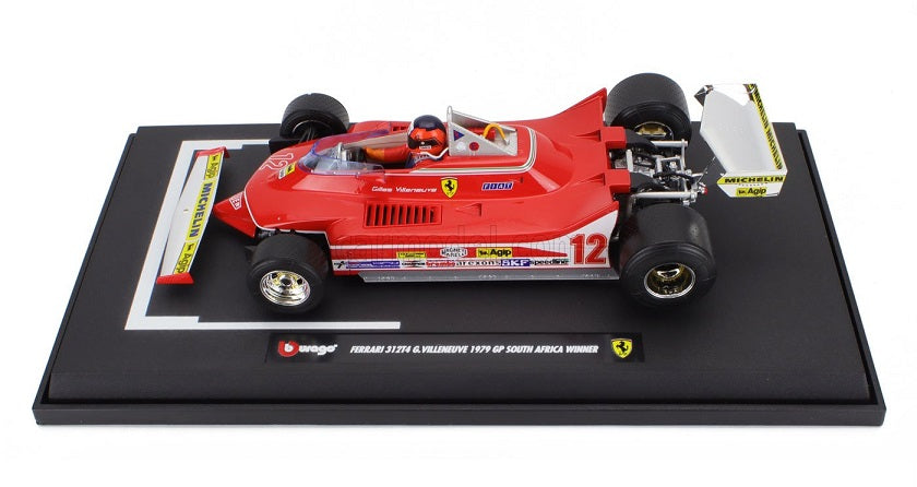 Ferrari 312T4 G.Villeneuve 1979 GP South Africa Winner - 1/18 Bburago