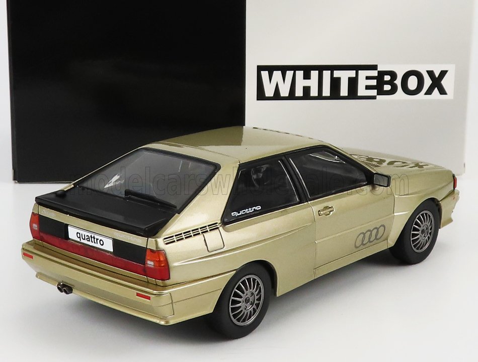 Audi Quattro crem - 1/24 Whitebox