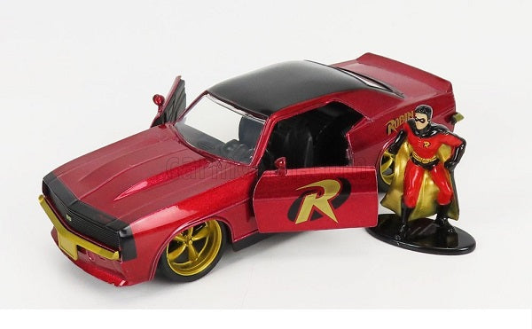 Chevrolet Camaro 1969 si figurina Robin - 1/32 Jada