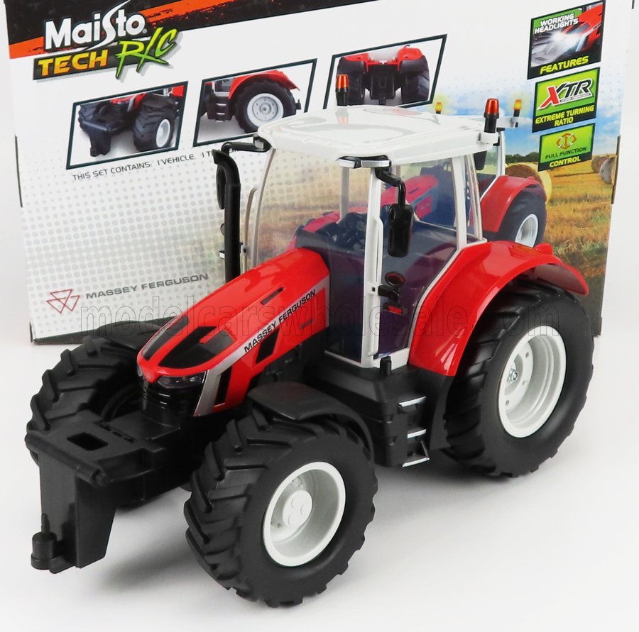 Tractor Massey Ferguson cu telecomanda - 1/16 Maisto Tech