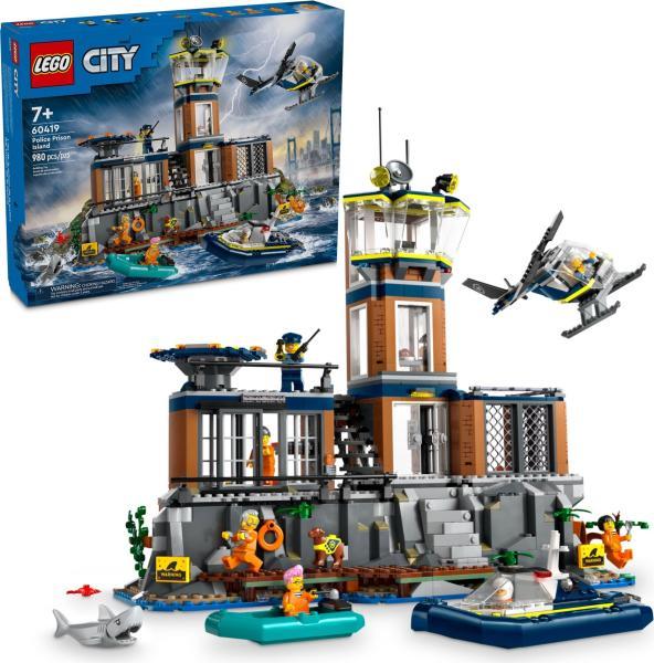 LEGO City 60419 - Insula-inchisoare 60419 (980 piese)