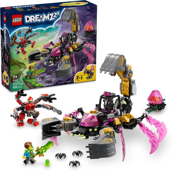 LEGO DREAMZzz 71513 - Excavator scorpion de cosmar (505 piese)