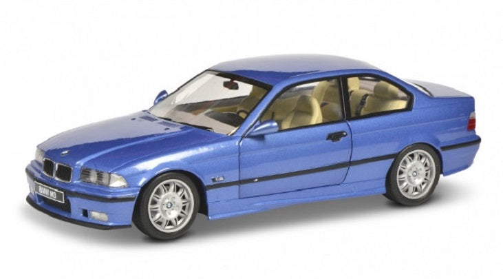 BMW M3 E36 albastru 1990 - 1:18 Solido