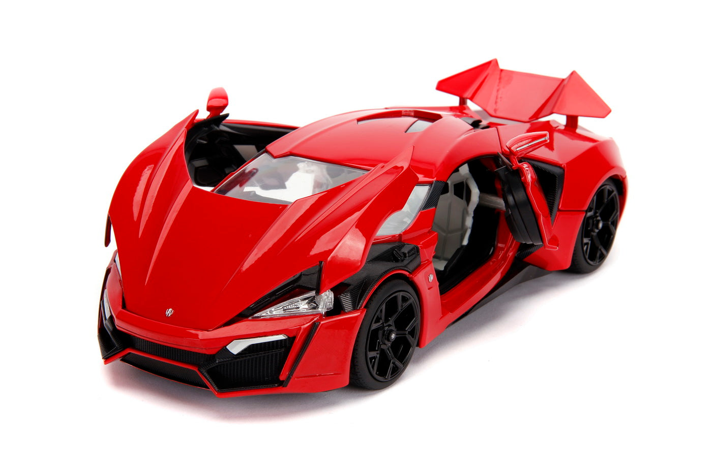 Lykan Hypersport cu lumini si figurina DOM - 1/18 Jada