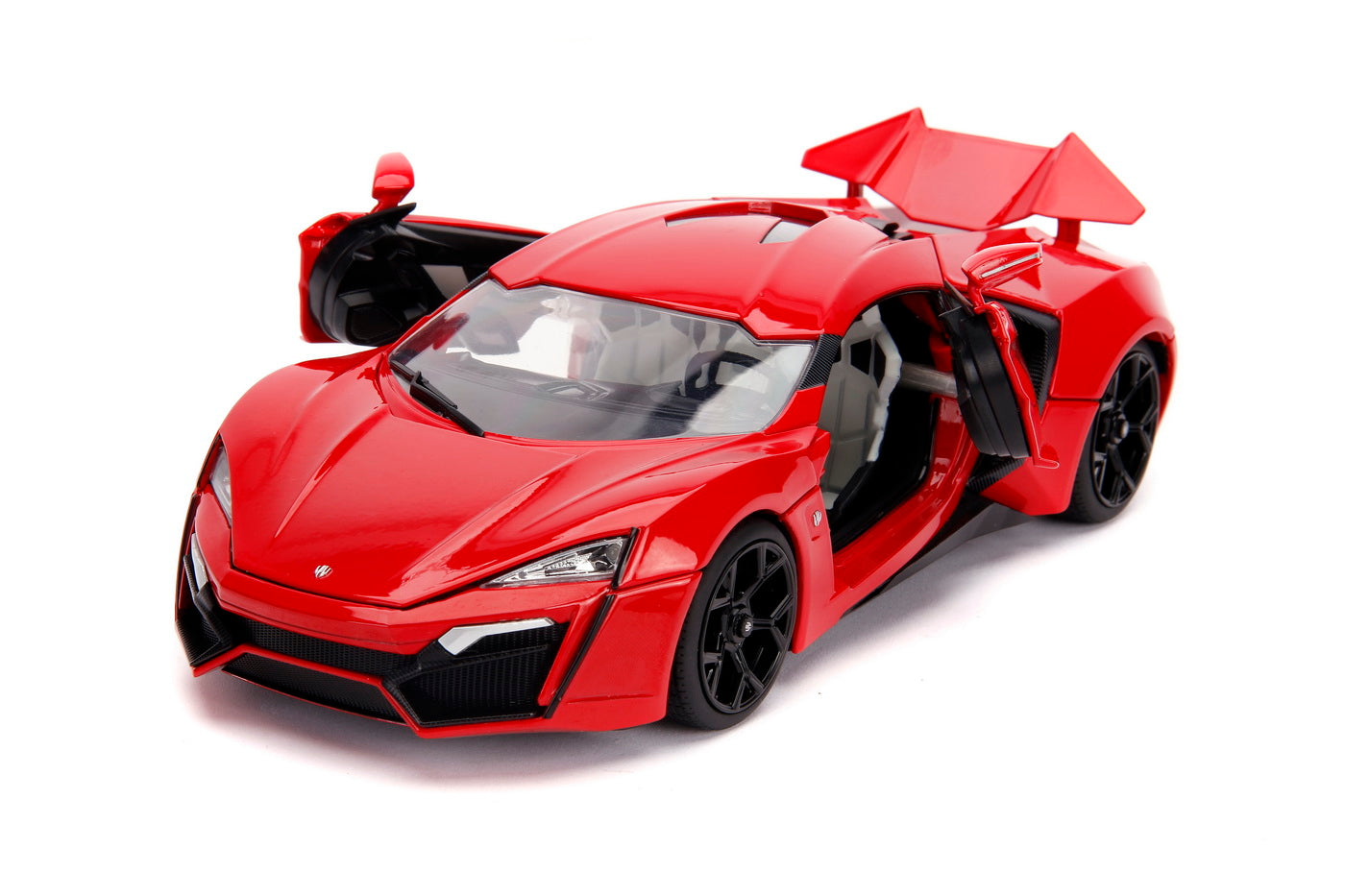 Lykan Hypersport cu lumini si figurina DOM - 1/18 Jada