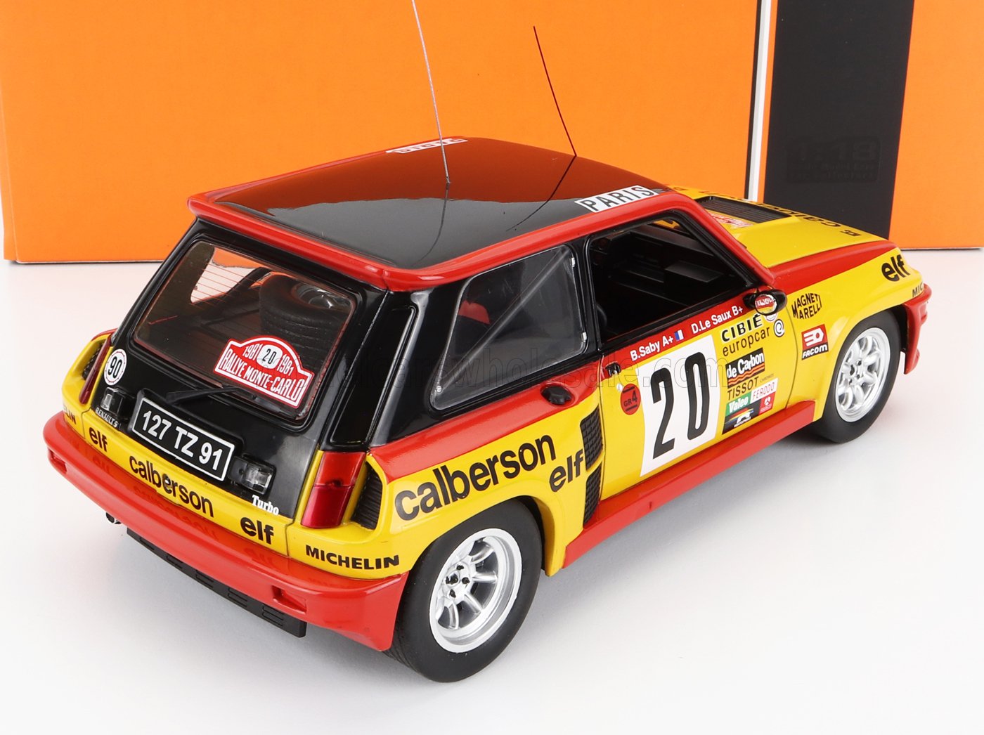 Renault 5 Turbo #20 Rallye Monte-Carlo 1981 - 1/18 Ixo Models
