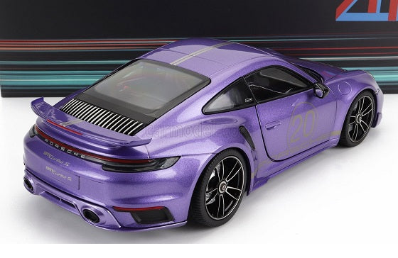Porsche 911 Turbo S Coupe Sport Design 2021  mov - 1/18 Minichamps