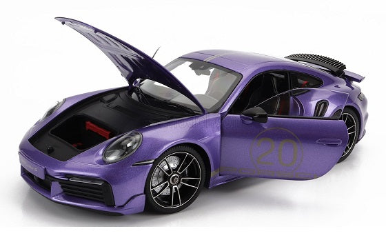 Porsche 911 Turbo S Coupe Sport Design 2021  mov - 1/18 Minichamps