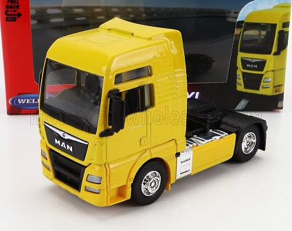 Cap Tractor Man TGX XXL galben - 1/64 Welly