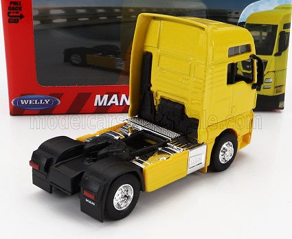 Cap Tractor Man TGX XXL galben - 1/64 Welly