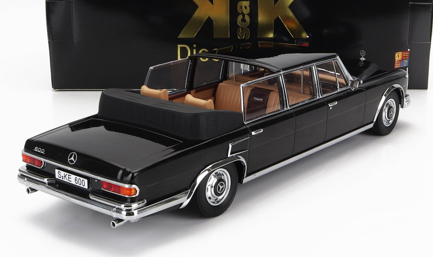 Mercedes-Benz 600 W100 Landaulet Queen Elizabeth / K-G Kiesinger - 1/18 KK-Scale
