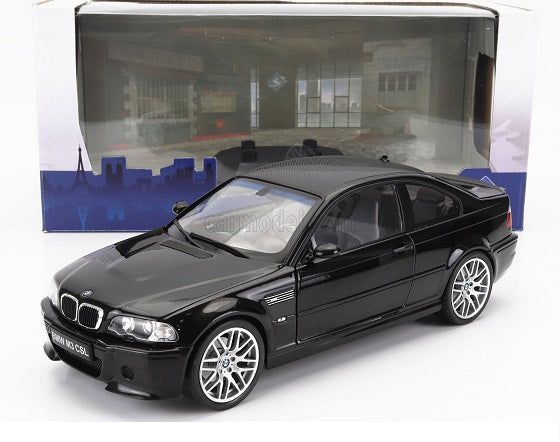 BMW E46 CSL negru 2003 - 1/18 Solido