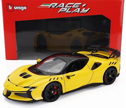 Ferrari SF90 XX Stradale galben - 1/18 Bburago