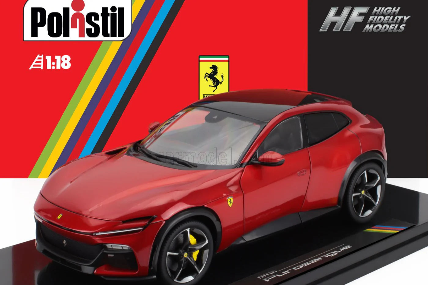 Ferrari Purosangue rosu - 1/18 Polistil