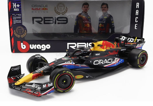 Formula 1 Max Verstappen Red Bull RB19 #1 Winner USA GP 2023 - 1/18 Bburago