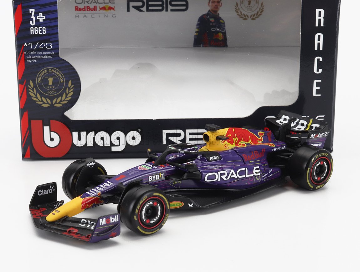 Formula 1 Red Bull RB19 1 Max Verstappen F1 Winner Las Vegas 2023 - 1/43 Bburago