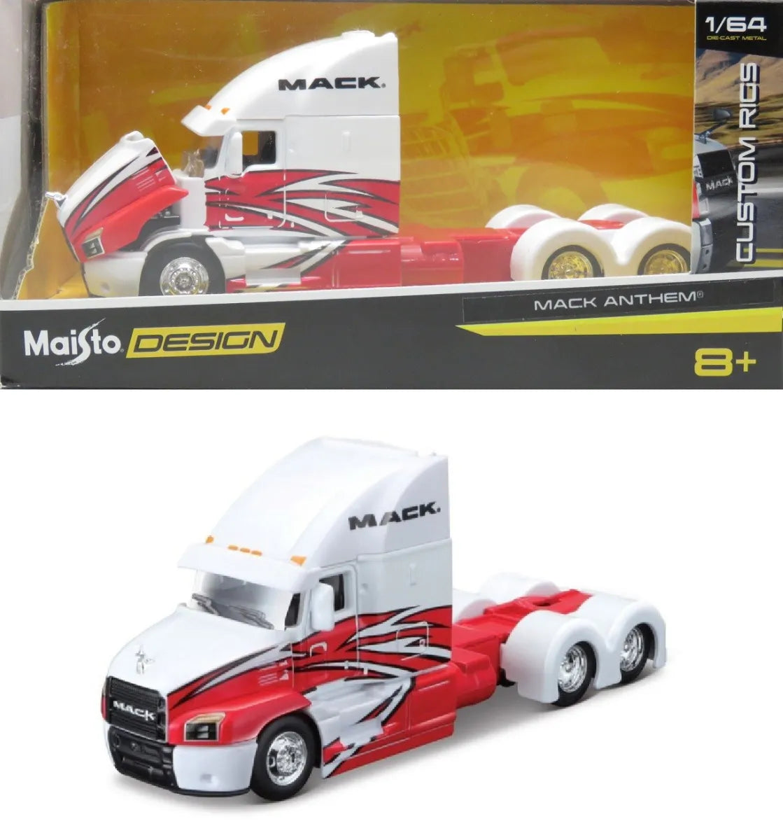 Camion Cap Tractor Mack Anthem - 1/64 Maisto Design