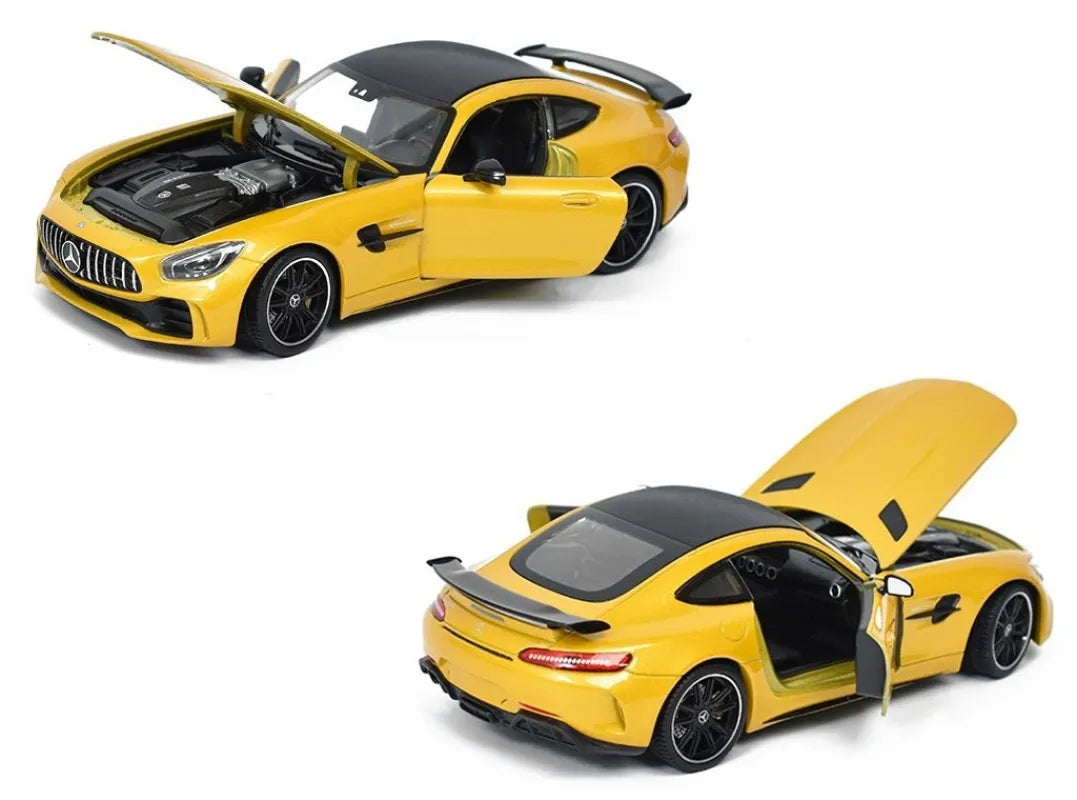 Mercedes AMG GT-R (galben) - 1/24 Welly