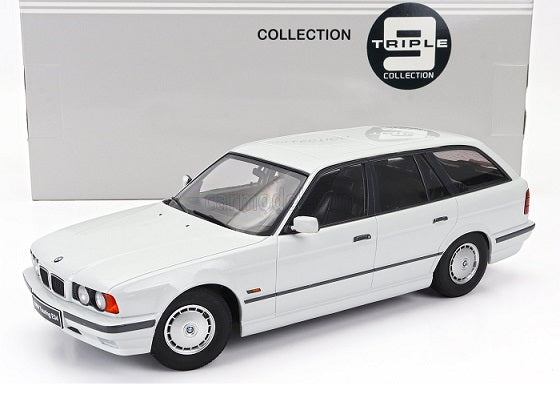 BMW 5-series Touring E34 1996 alb - 1/18 Triple9