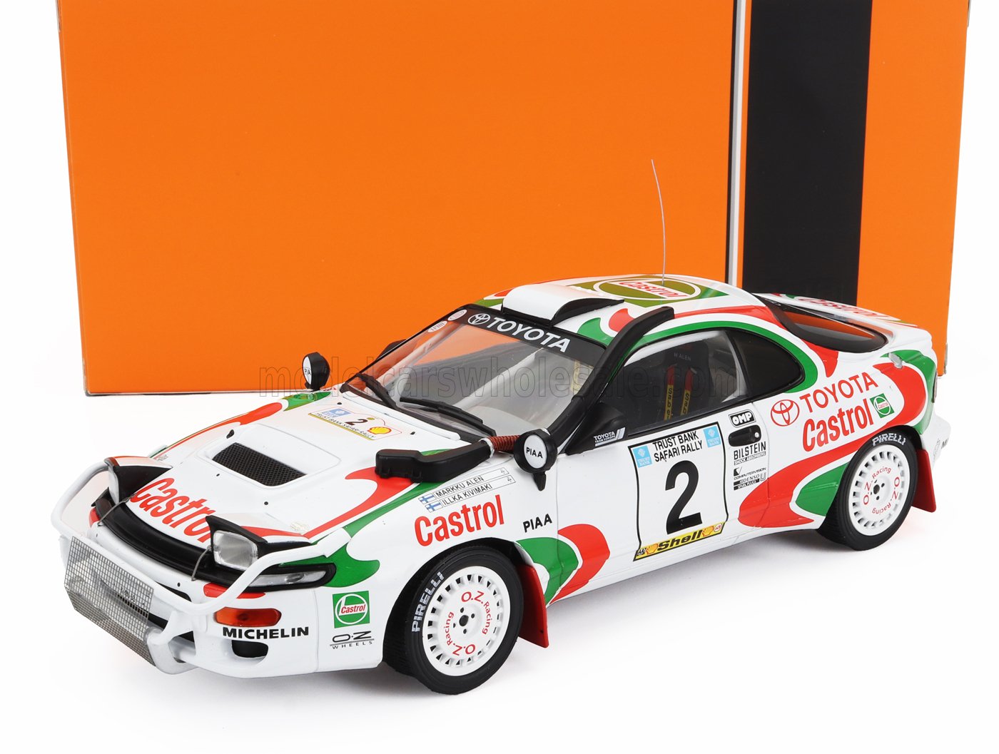 Toyota Celica Turbo 4WD #2 Safari Rally 1993 - 1/18 Ixo Models