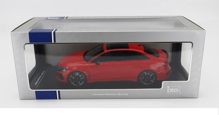 Audi RS3 Limousine 2022 (rosu) - 1/18 Ixo Models