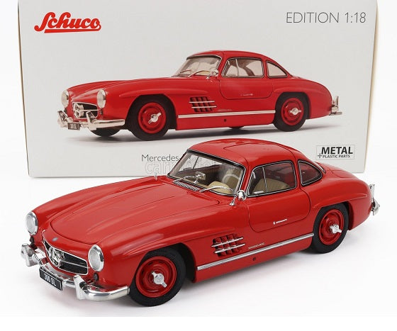 Mercedes-Benz 300 SL Coupe W198 rosu - 1/18 Schuco