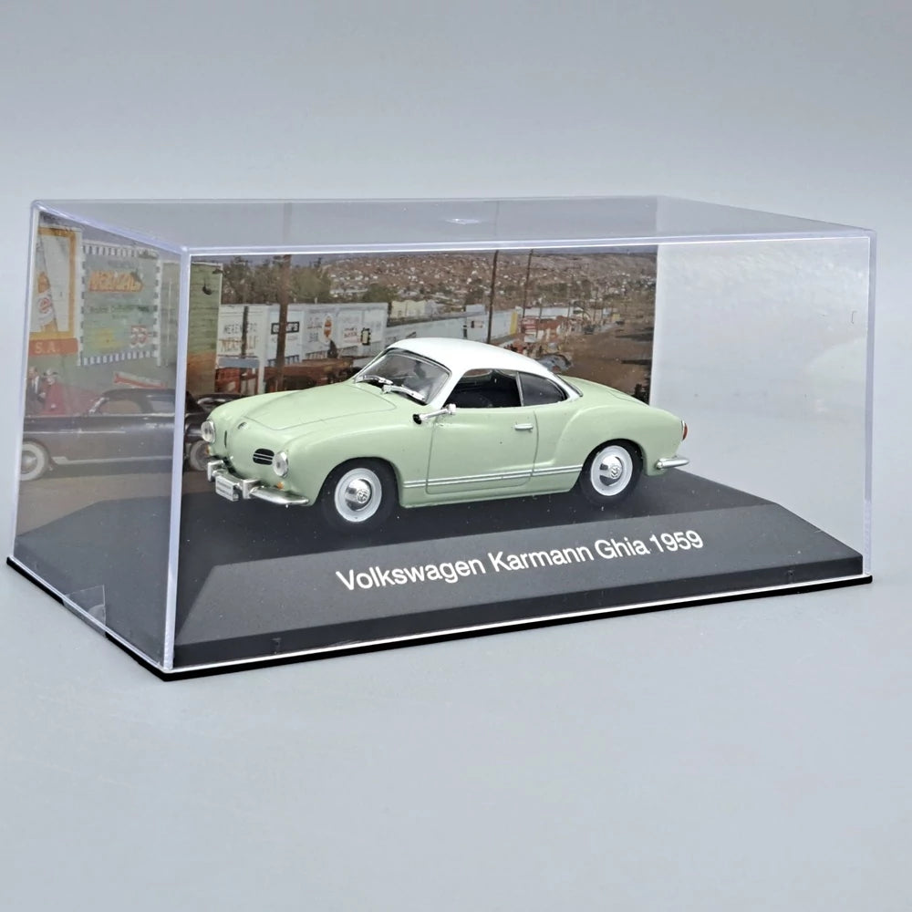 Volkswagen Karmann Ghia 1959 cu vitrina - 1/43 Altaya