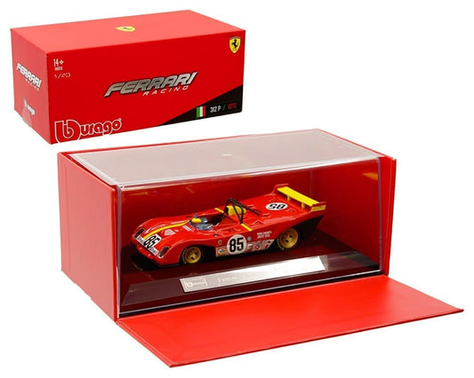Ferrari 312P 1972 cu vitrina plexiglass - 1/43 Bburago Signature