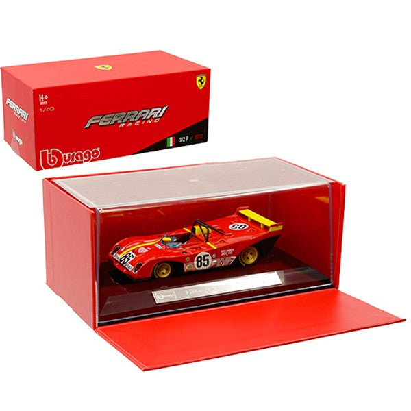 Ferrari 312P 1972 cu vitrina plexiglass - 1/43 Bburago Signature