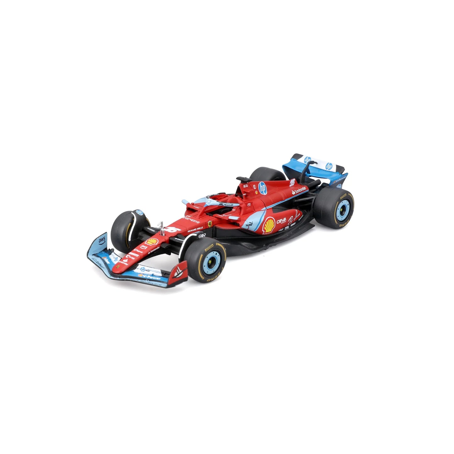 Formula 1 Charles Leclerc Ferrari SF-24 #16 2nd Miami GP - 1/43 Bburago