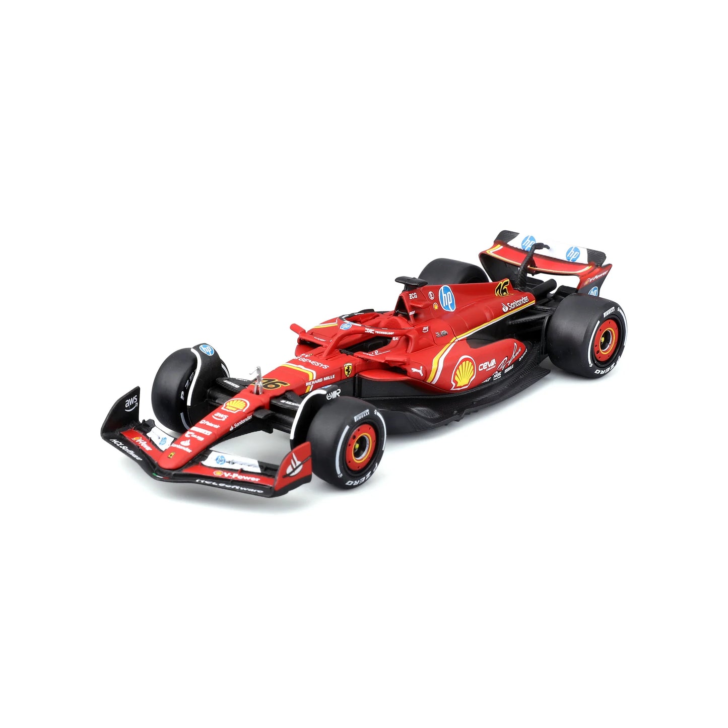 Formula 1 Ferrari SF-24 Charles Leclerc #16 winner Monaco GP - 1/43 Bburago