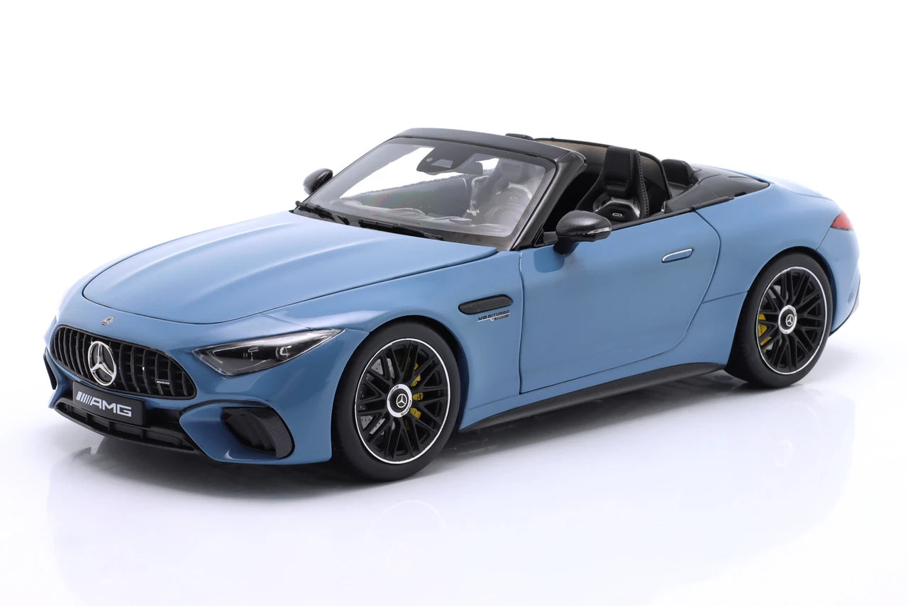 Mercedes SL 63 AMG albastru 1/1000pcs - 1/18 IScale