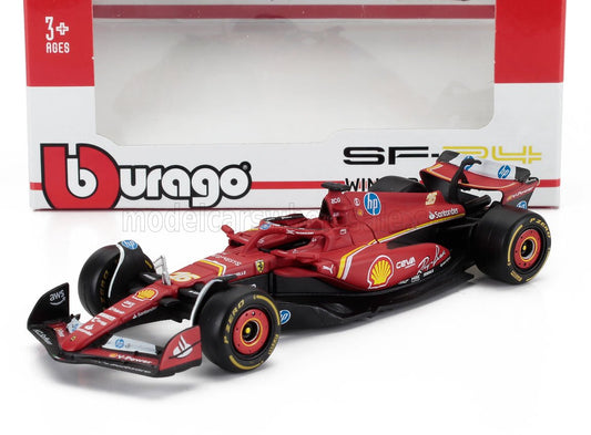 Formula 1 Ferrari SF-24 Charles Leclerc #16 winner Monaco GP - 1/43 Bburago