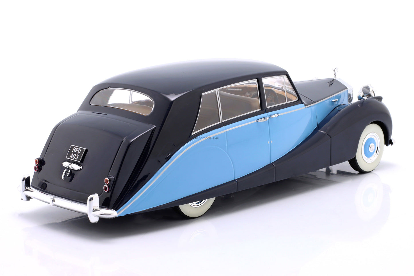 Rolls-Royce silver Wraith Empress by Hooper bleu/bleumarin - 1/18 Model Car Group
