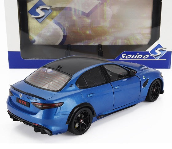 Alfa Romeo Giulia GTA anodized blue 2022 - 1/18 Solido