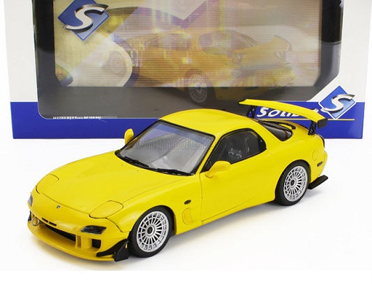 Mazda Rx7 FD RS yellow streetfighters 1994 - 1/18 Solido