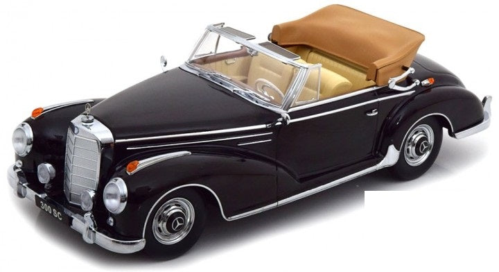 Mercedes 300 SC Cabriolet 1957 negru/crem - 1/18 KK-Scale