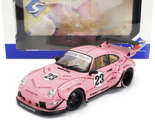 Porsche RWB Sopranos 2020 roz - 1/18 Solido
