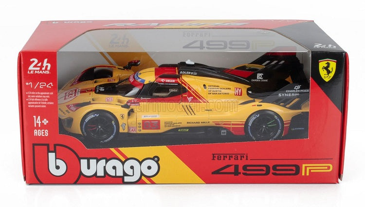Ferrari 499P #83 24H Lemans 2024 Kubica - 1/24 Bburago