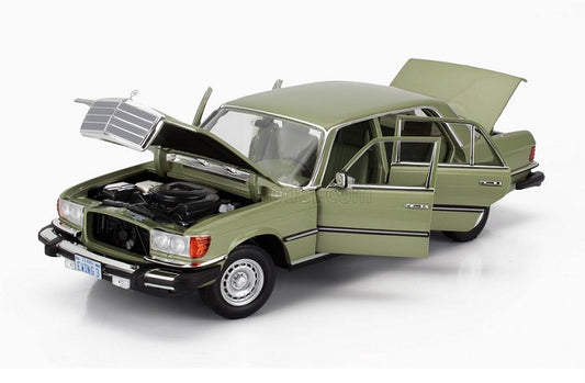 Mercedes-Benz 450 SEL US-Version 1979 silvergreen metallic - 1/18 Norev