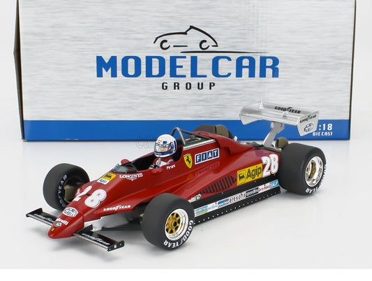 Ferrari 126 C2 #28 D.Pironi 2nd GP Monaco 1982 - 1/18 Model Car Group