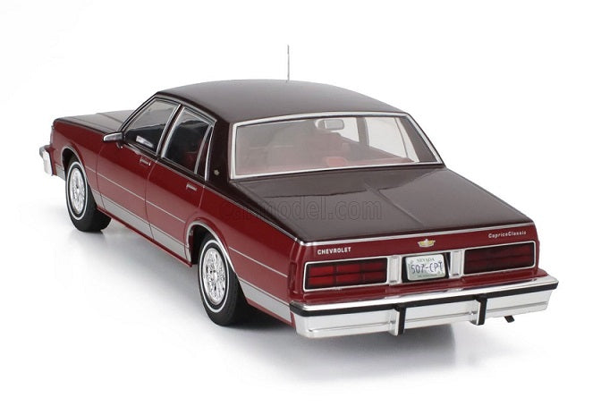 Chevrolet Caprice 1987 dark red metallic - 1/18 Model Car Group