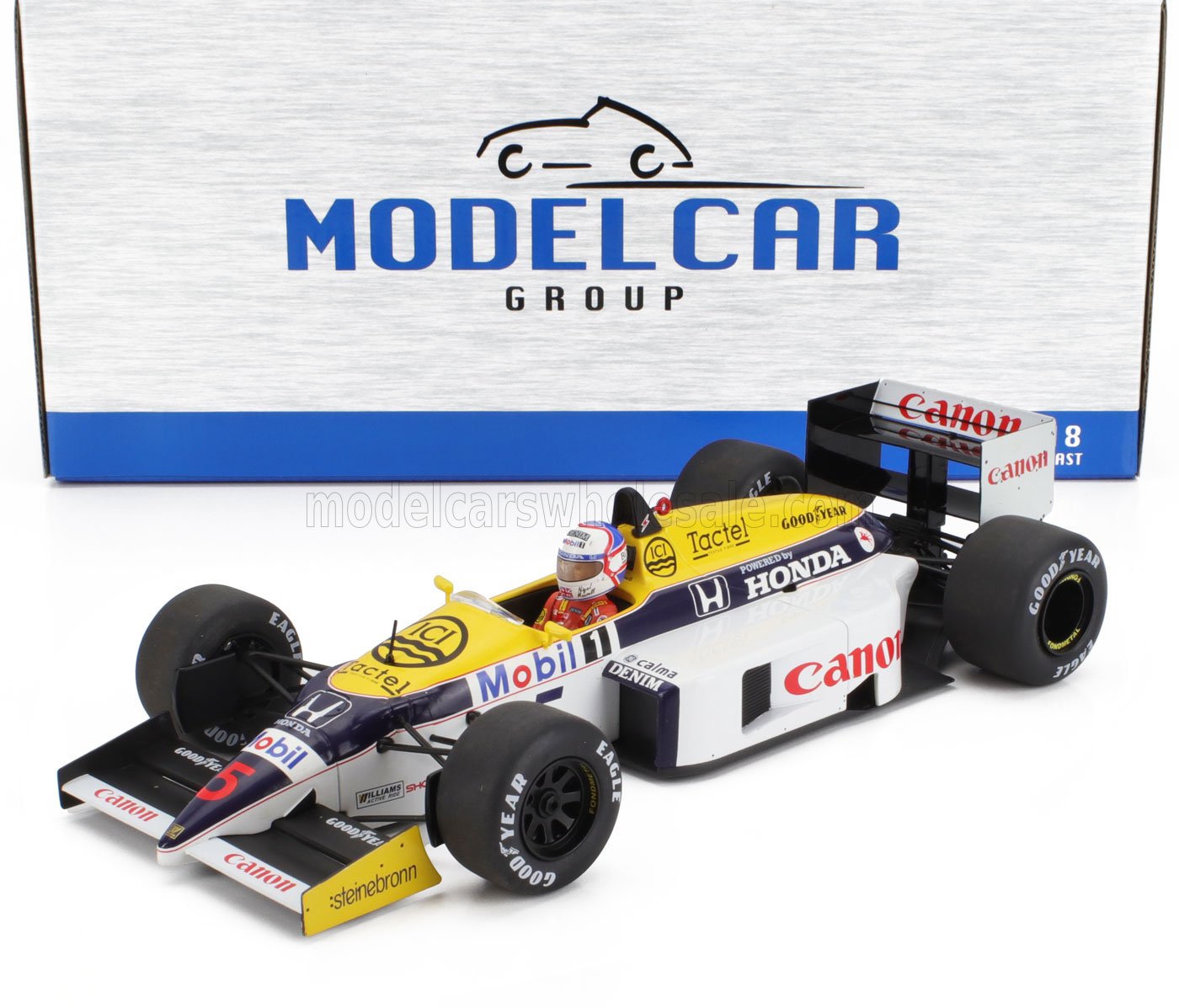 Formula 1 Williams FW11 #5 N. Mansell British GP 1986 - 1/18 Model Car Group